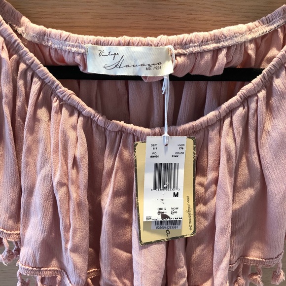 Vintage Havana off the shoulder top - Picture 2 of 3